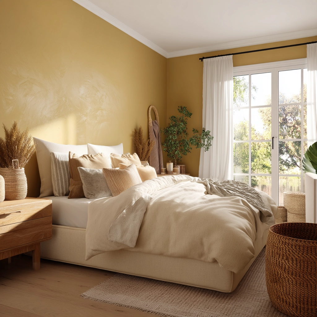 Bedroom Accent Wall Ideas 45