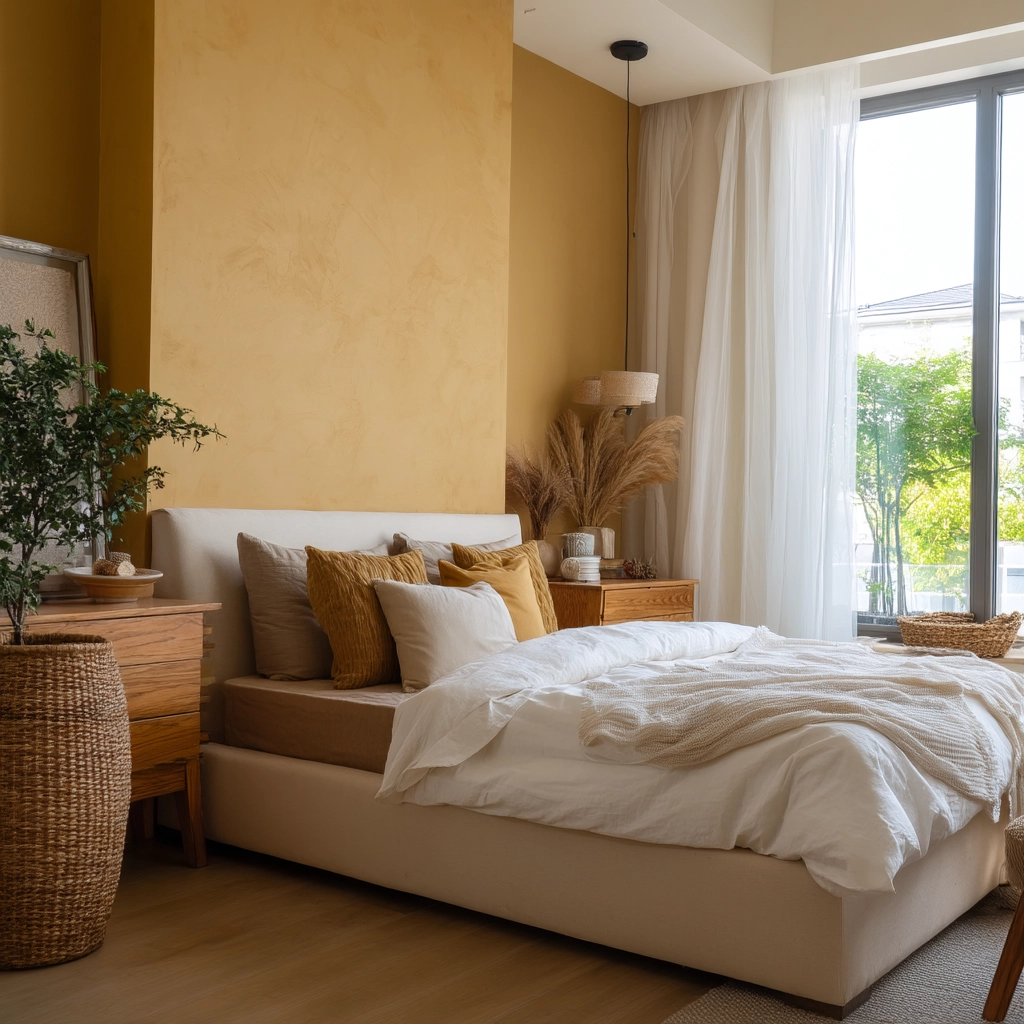 Bedroom Accent Wall Ideas 47