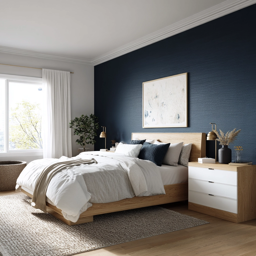 Bedroom Accent Wall Ideas 53