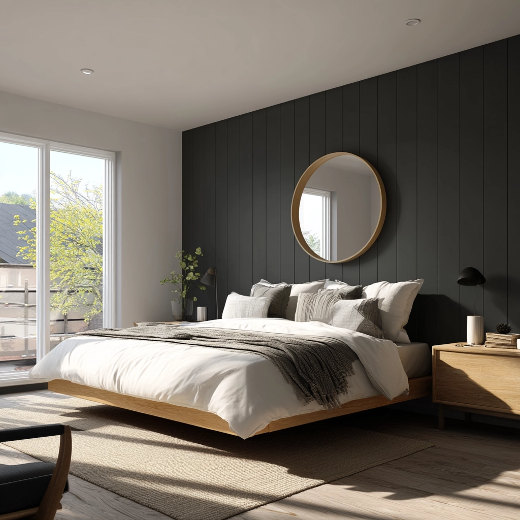 Bedroom Accent Wall Ideas 63