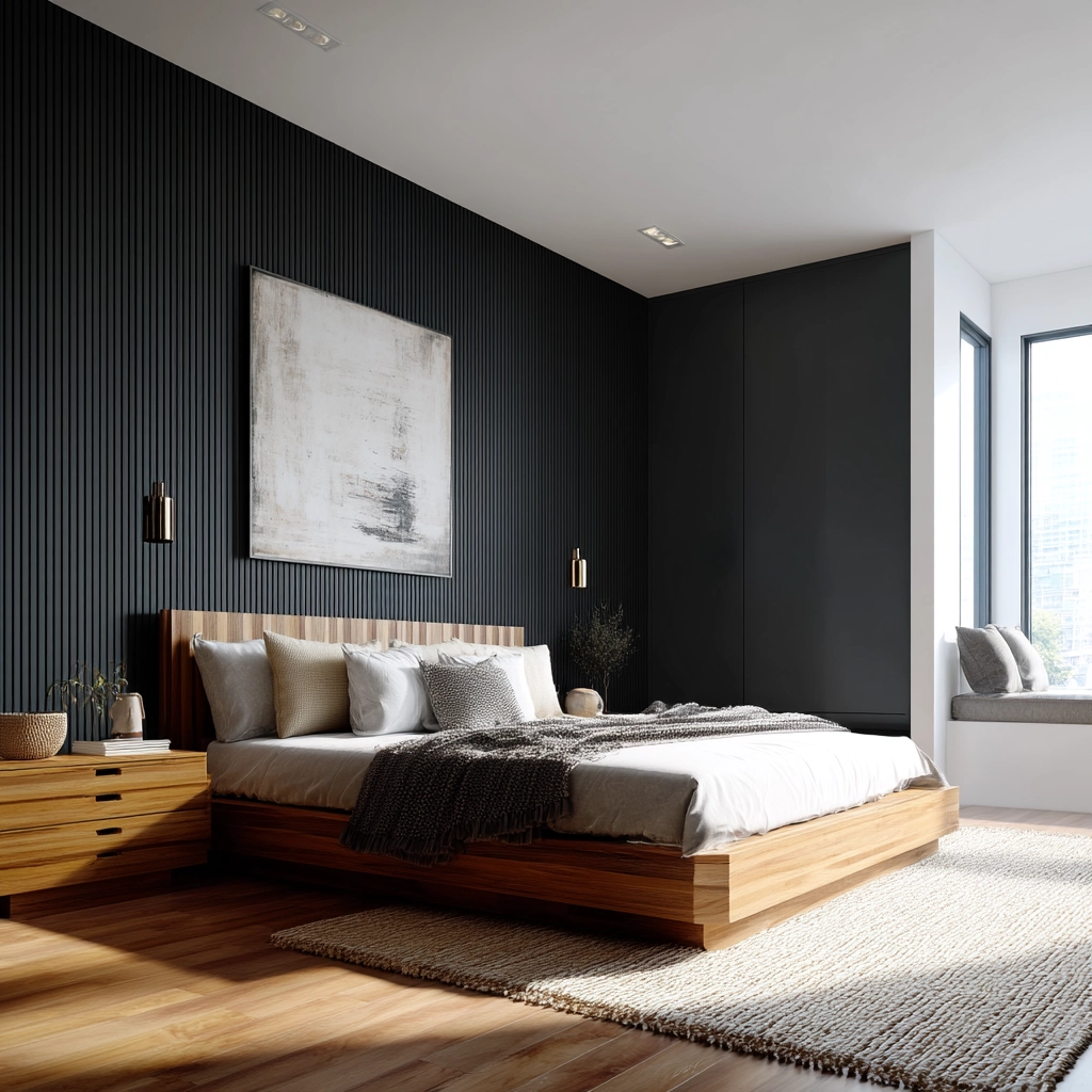 Bedroom Accent Wall Ideas 73