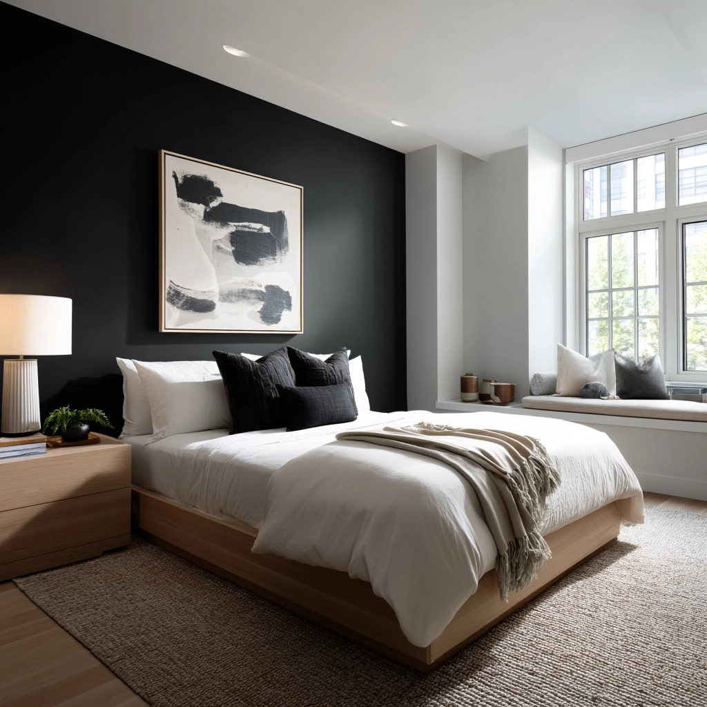 Bedroom Accent Wall Ideas 75