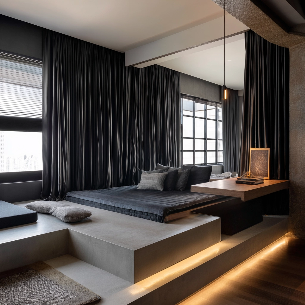 Bedroom Curtain Ideas 55