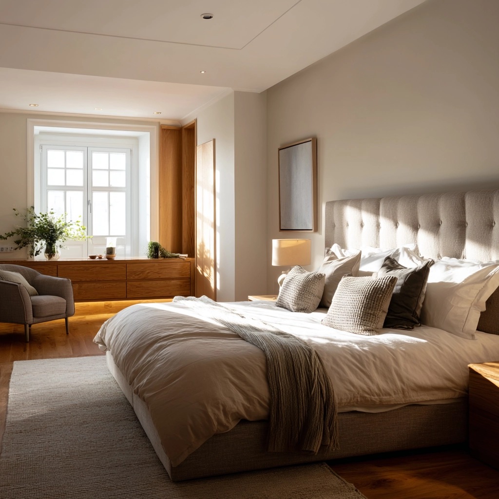 Beige Bedroom Ideas 32