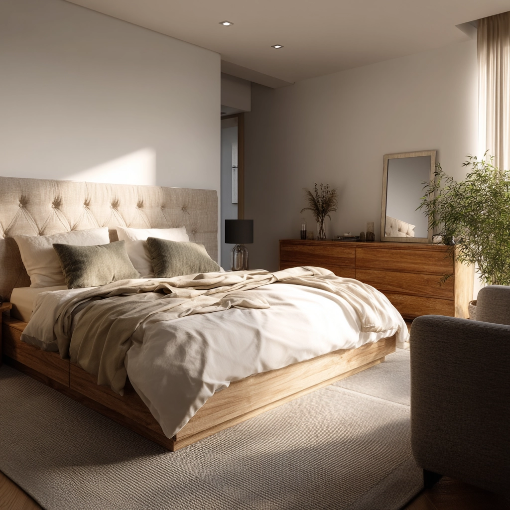 Beige Bedroom Ideas 44
