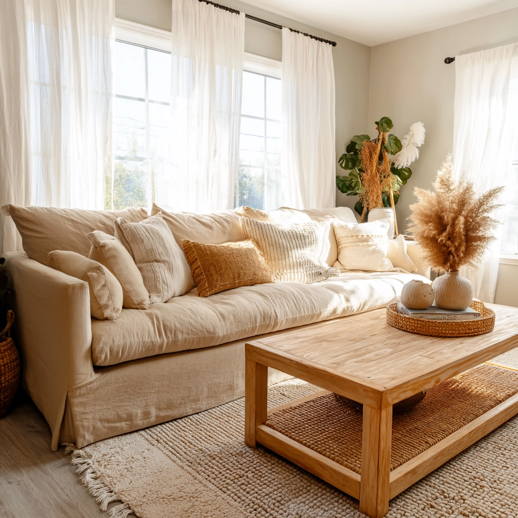 Beige Living Room Ideas 1