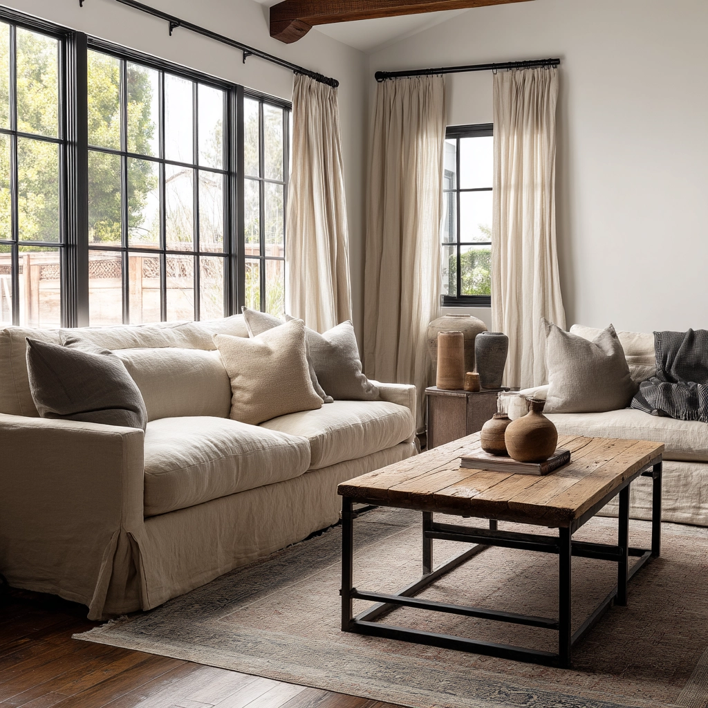 Beige Living Room Ideas 11