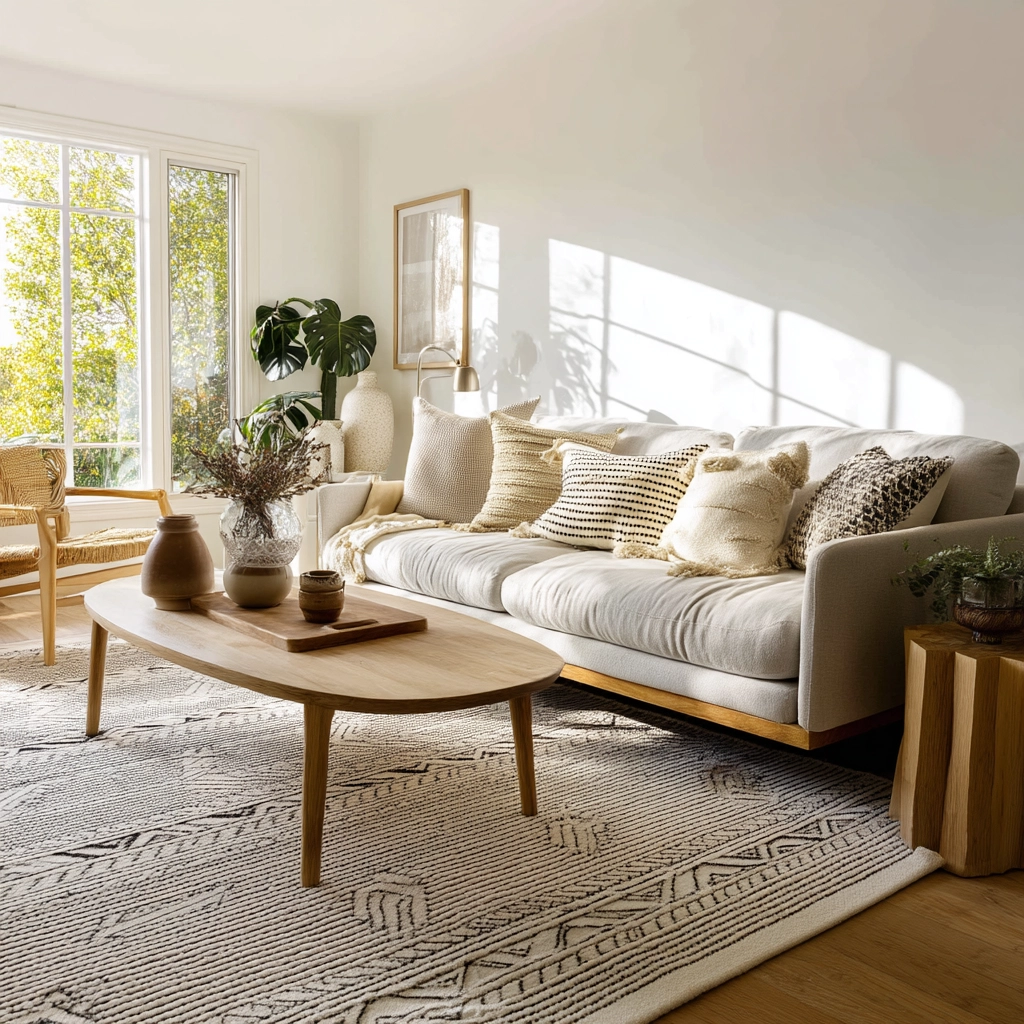 Beige Living Room Ideas 19