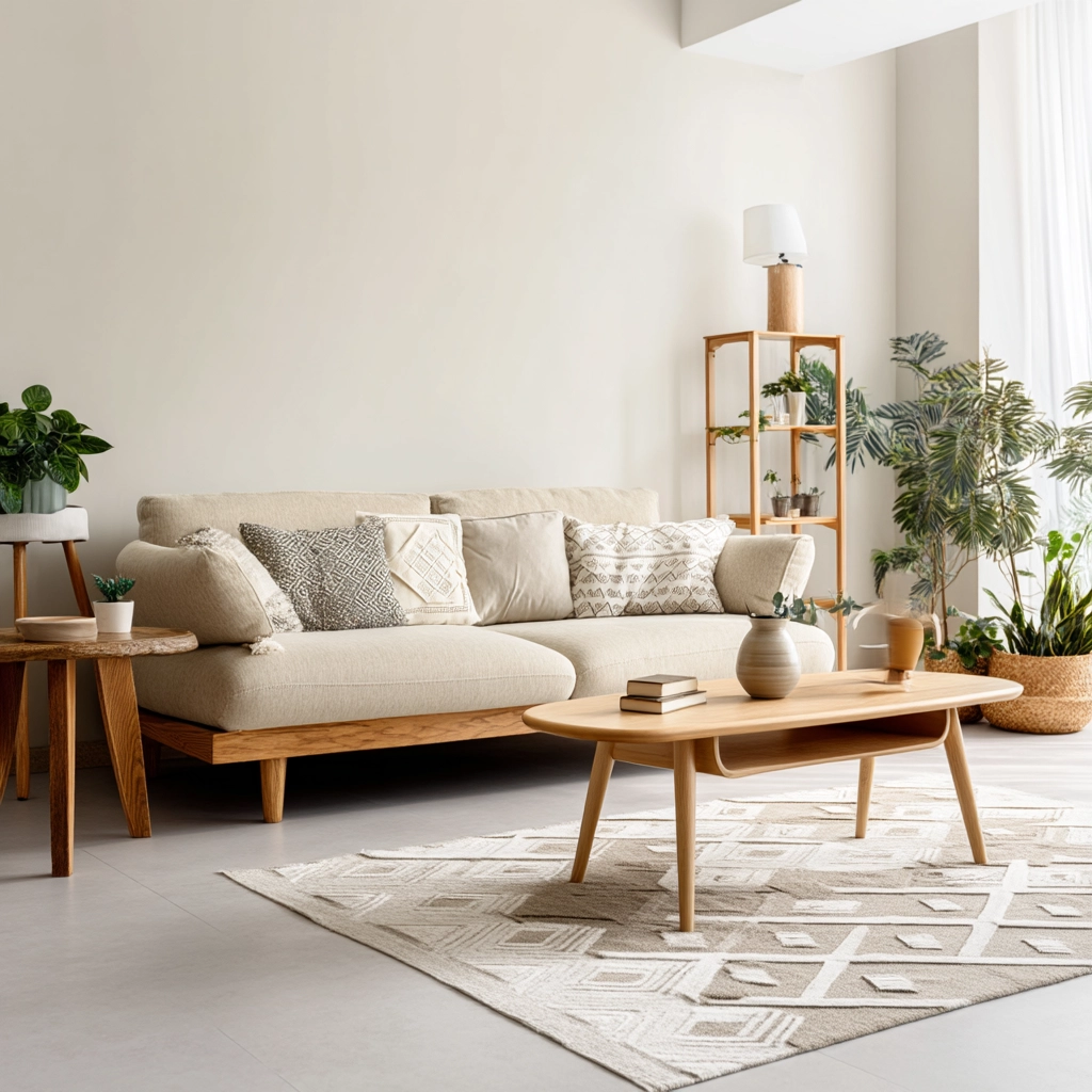 Beige Living Room Ideas 20