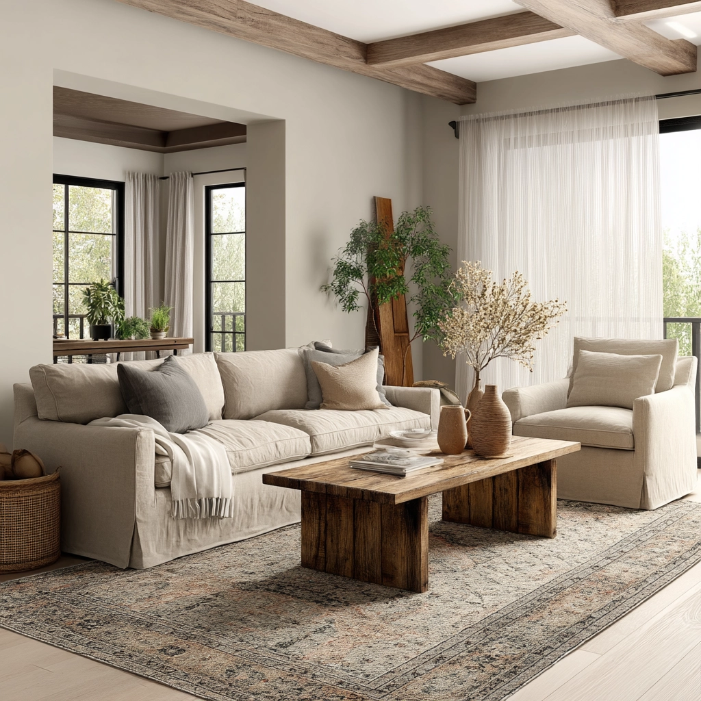 Beige Living Room Ideas 28
