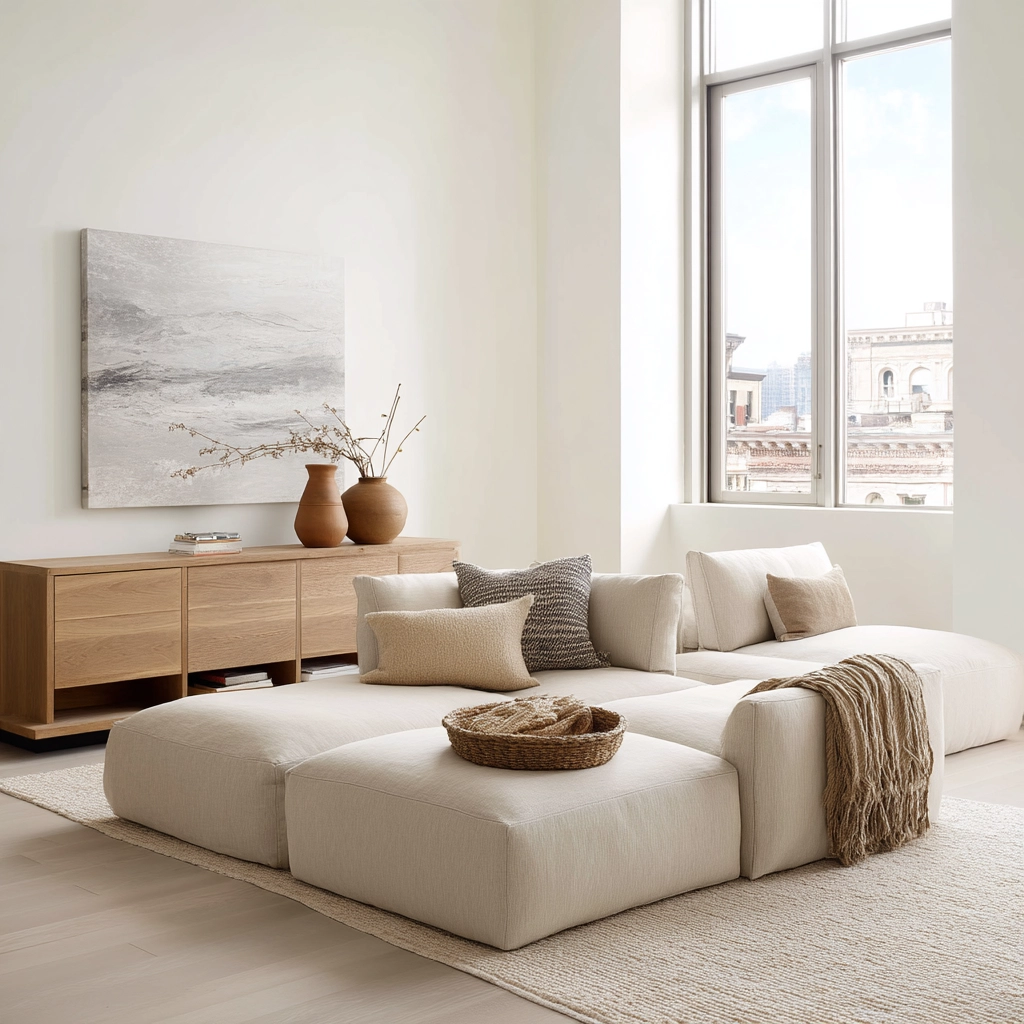 Beige Living Room Ideas 30