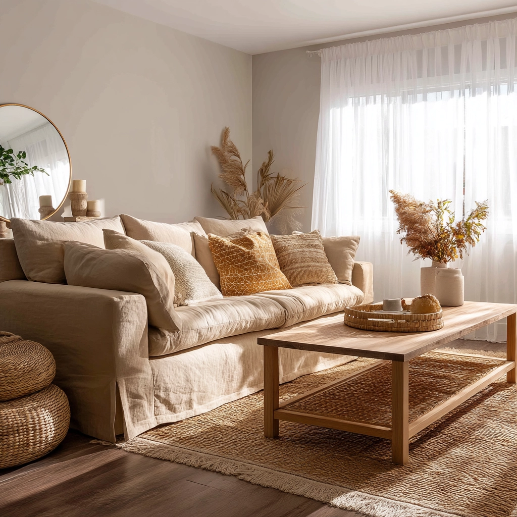 Beige Living Room Ideas 4