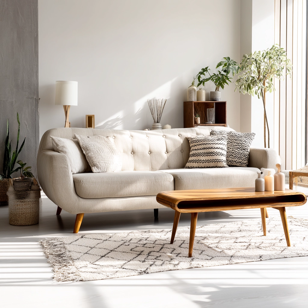 Beige Living Room Ideas 40