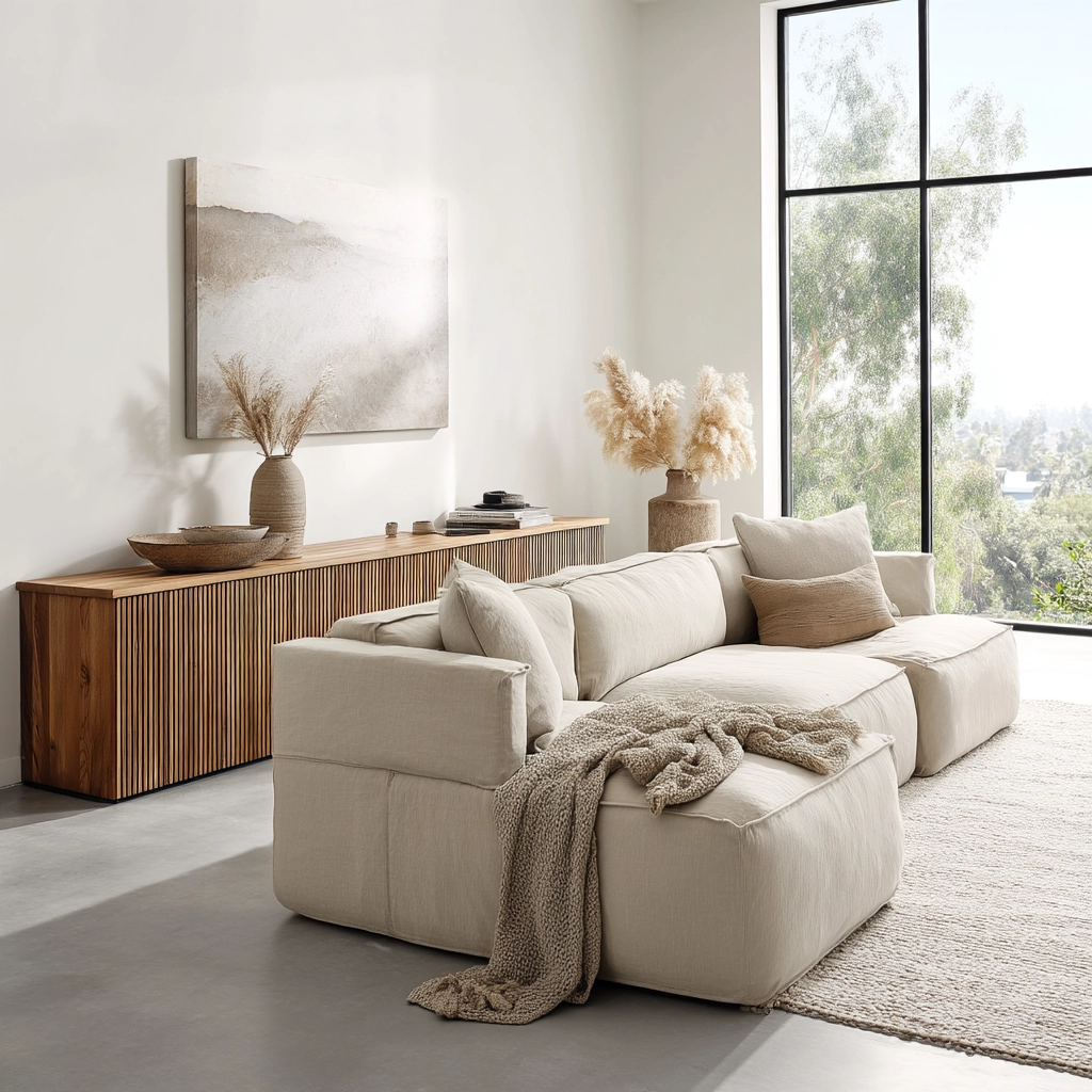 Beige Living Room Ideas 52