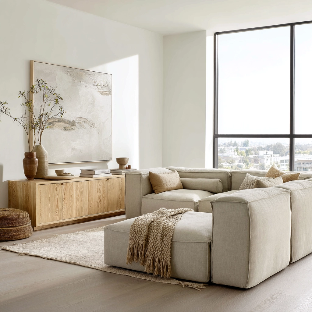 Beige Living Room Ideas 6