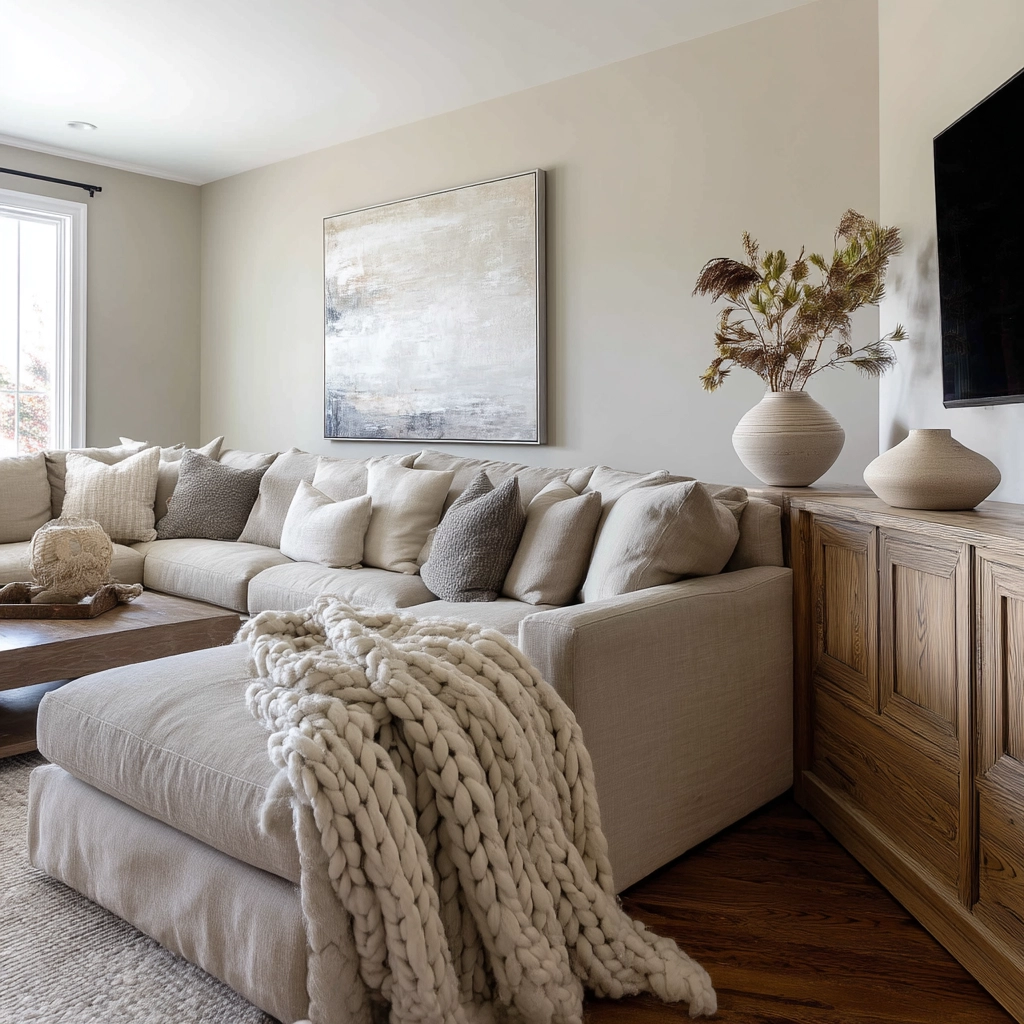 Beige Living Room Ideas 64