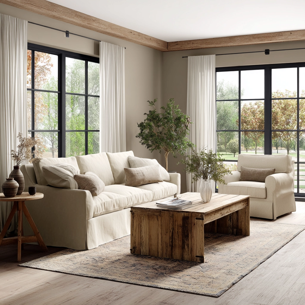Beige Living Room Ideas 66