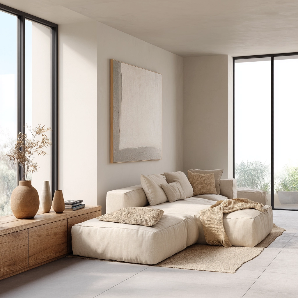 Beige Living Room Ideas 70