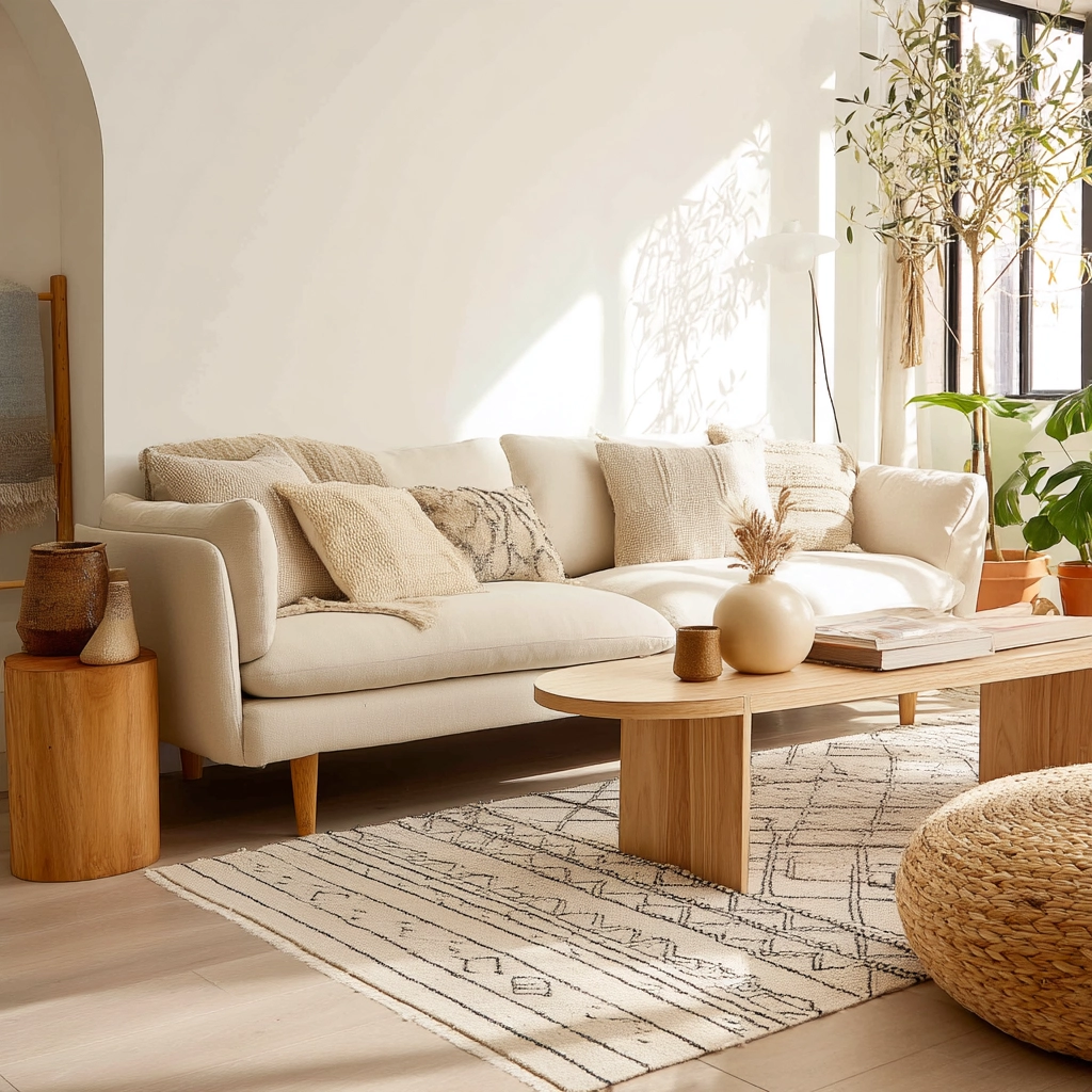 Beige Living Room Ideas 77