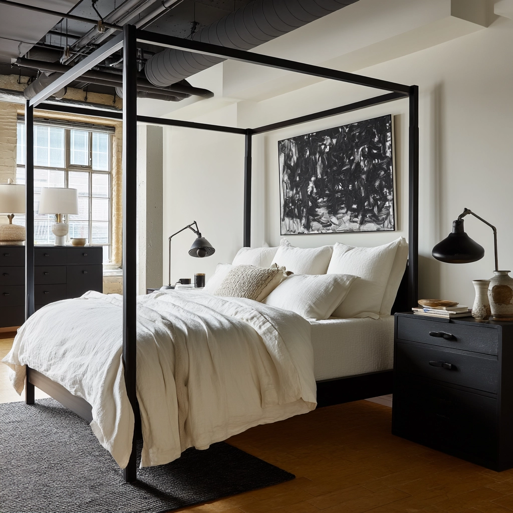Black And White Bedroom Ideas 16