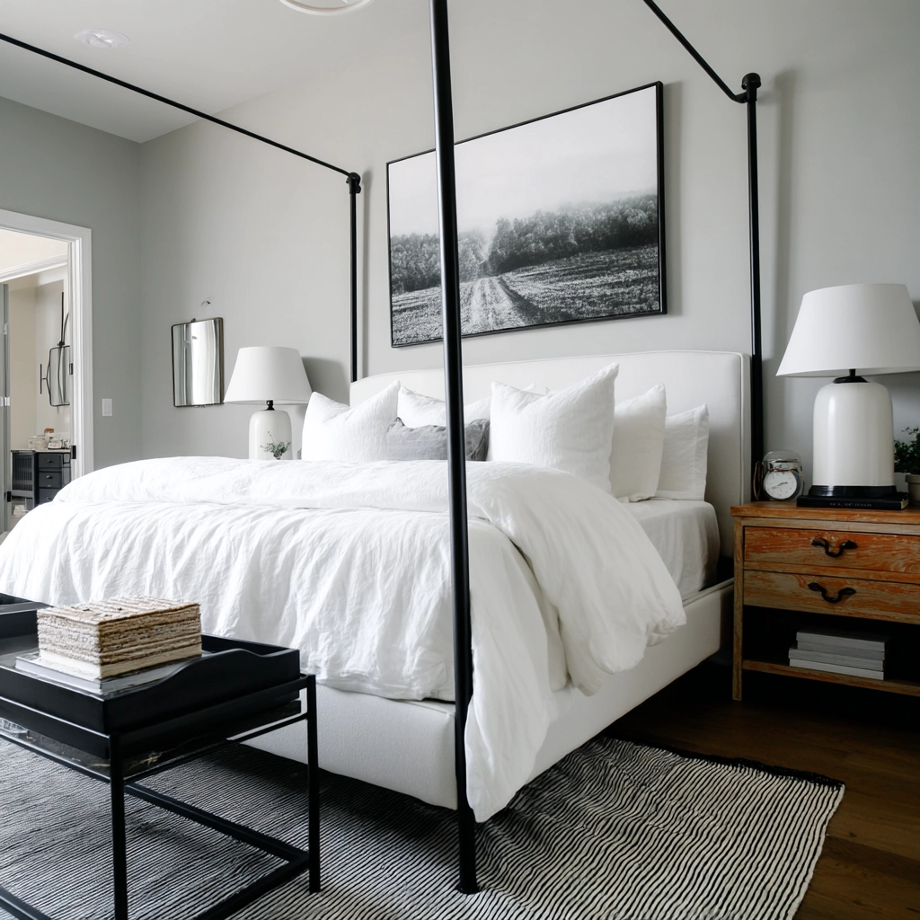 Black And White Bedroom Ideas 17