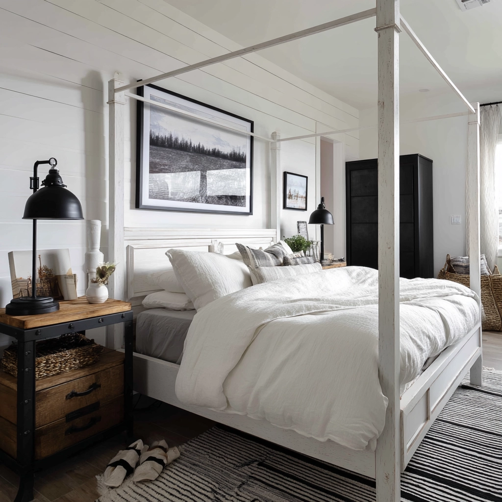Black And White Bedroom Ideas 23