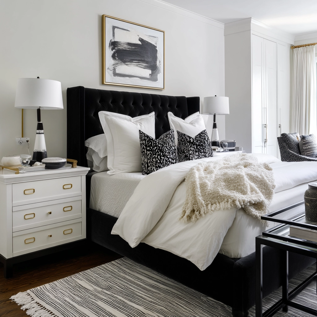 Black And White Bedroom Ideas 25