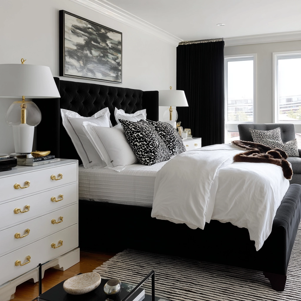 Black And White Bedroom Ideas 26