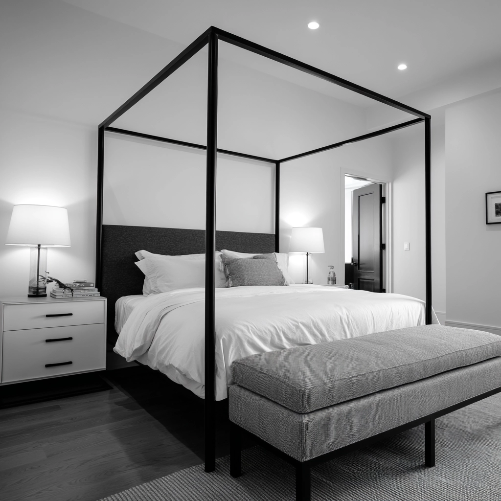 Black And White Bedroom Ideas 3