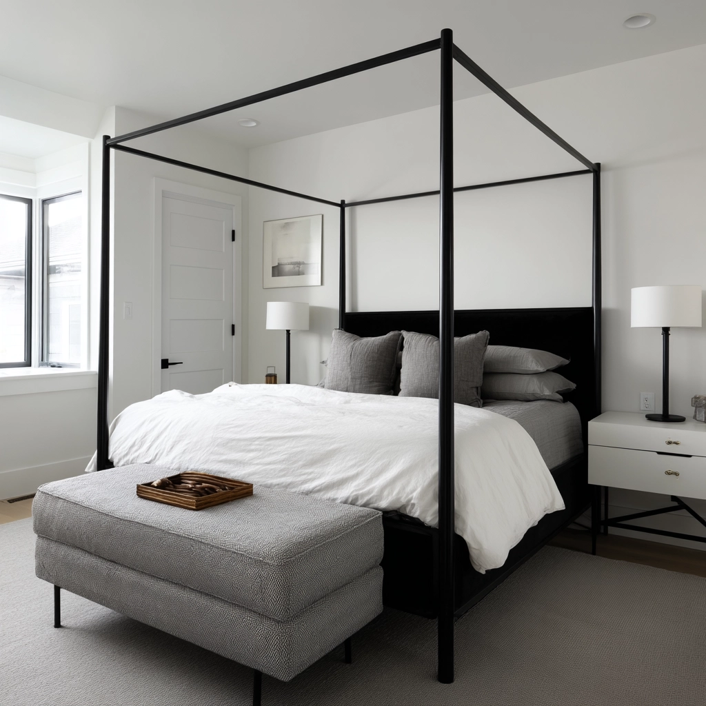 Black And White Bedroom Ideas 4