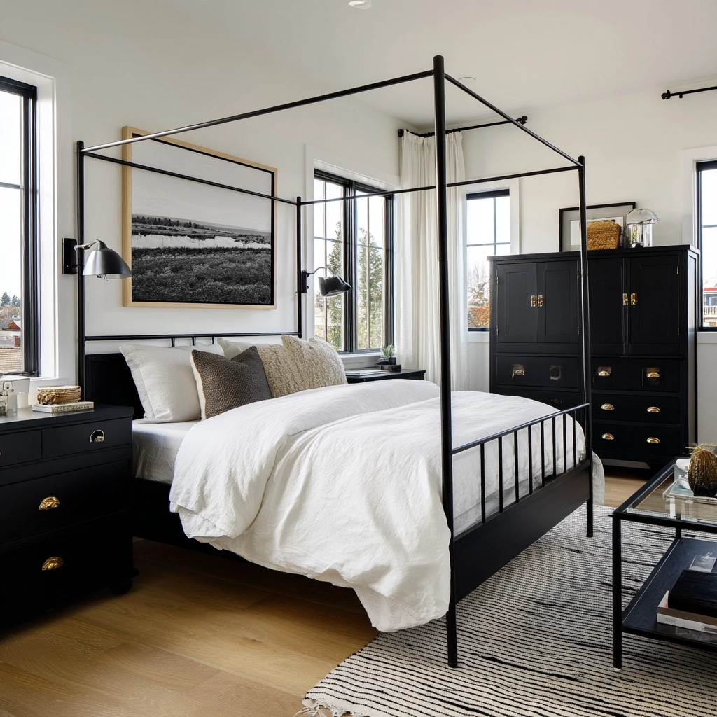 Black And White Bedroom Ideas 44