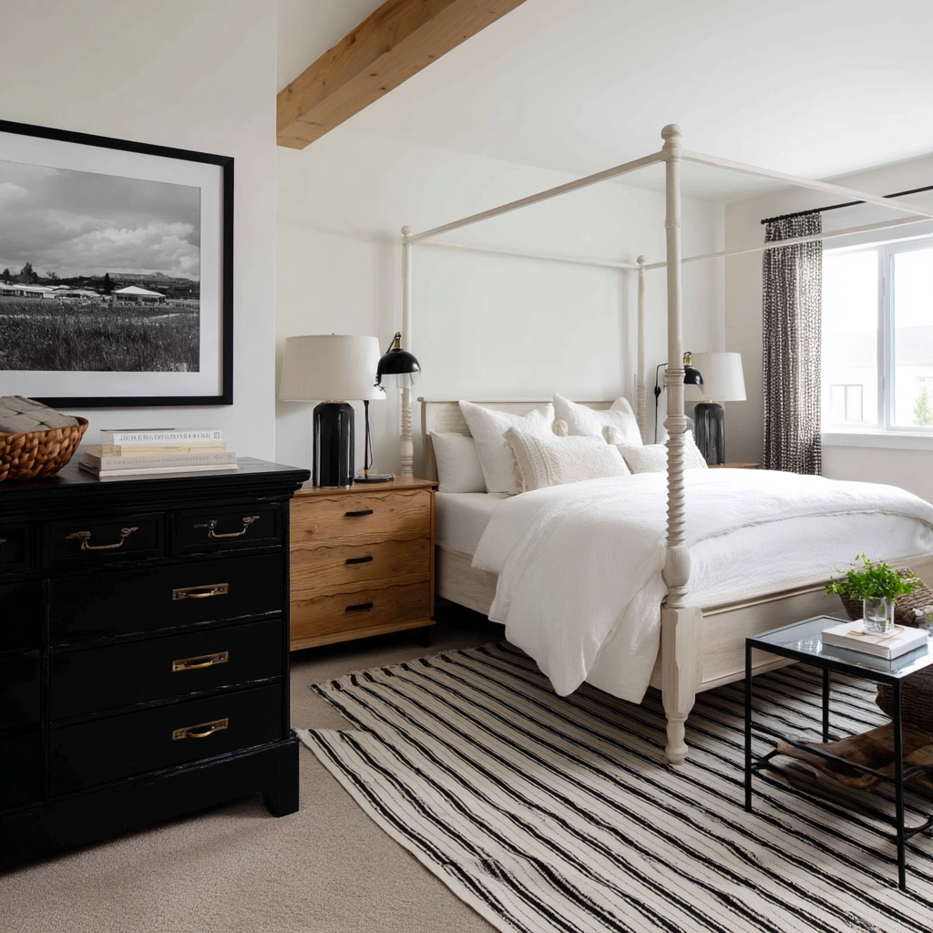 Black And White Bedroom Ideas 49