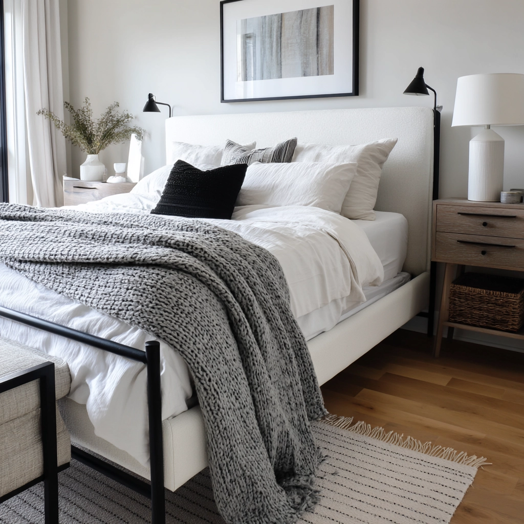Black And White Bedroom Ideas 5