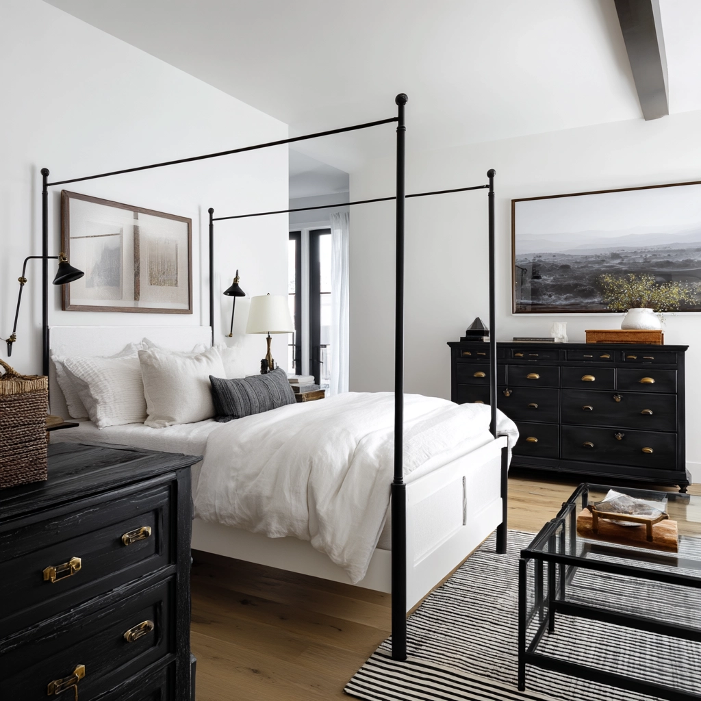 Black And White Bedroom Ideas 51