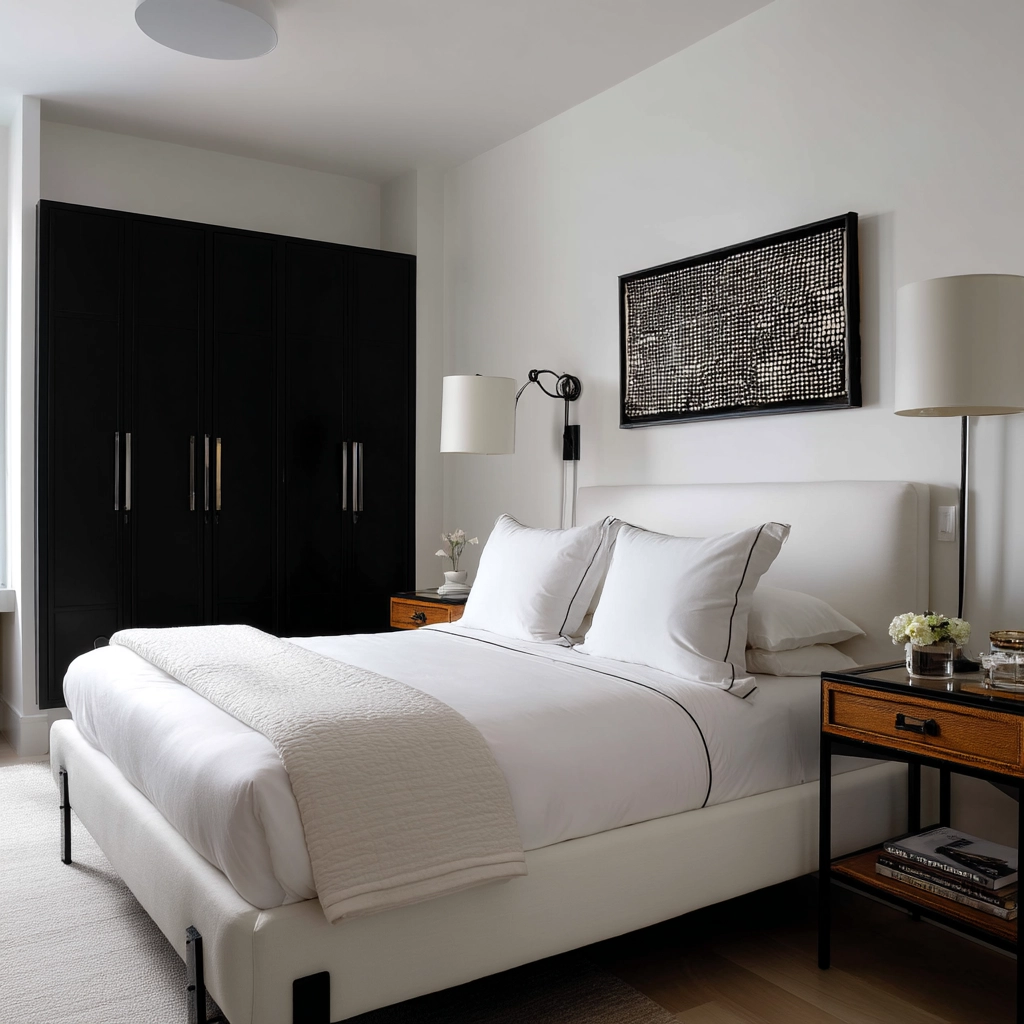 Black And White Bedroom Ideas 57