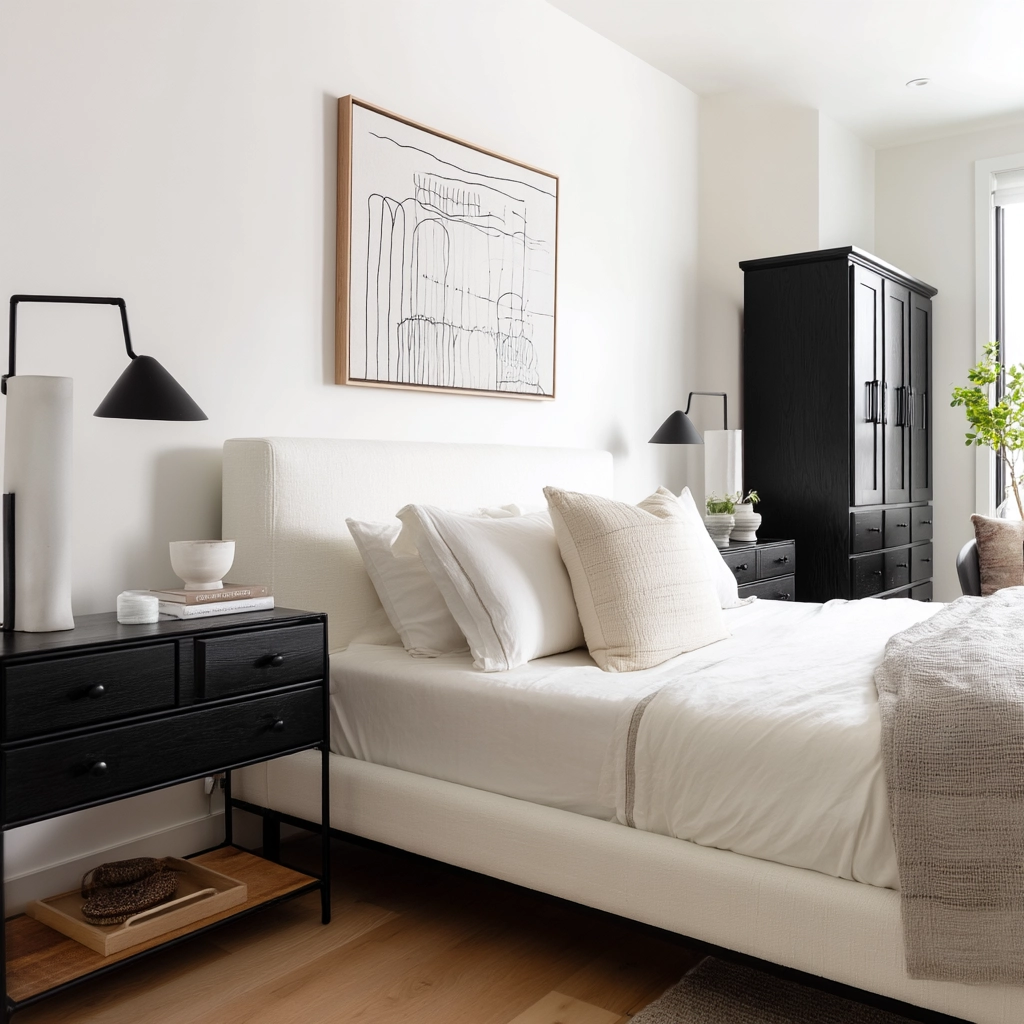 Black And White Bedroom Ideas 58