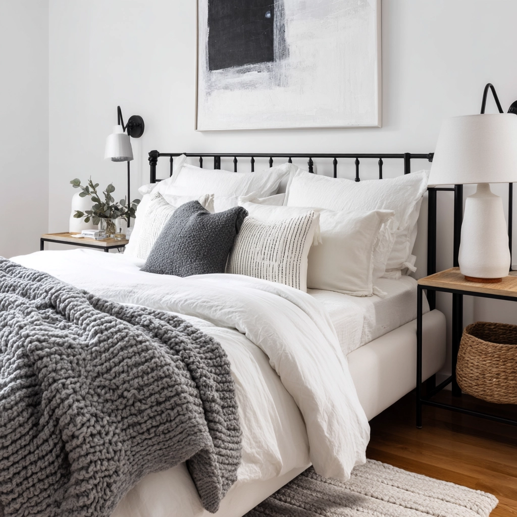 Black And White Bedroom Ideas 6