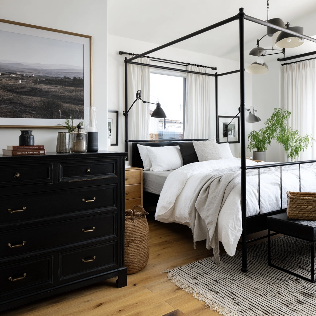 Black And White Bedroom Ideas 70