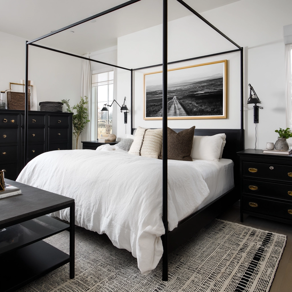 Black And White Bedroom Ideas 71