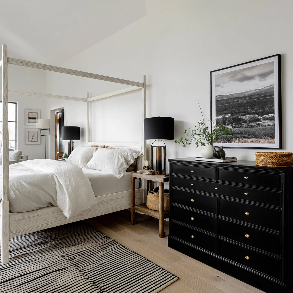 Black And White Bedroom Ideas 77