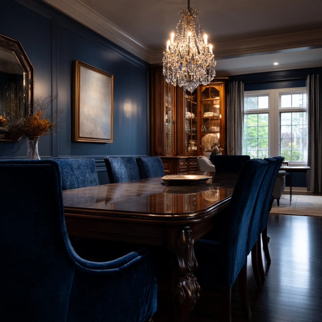Blue Dining Room Ideas 17