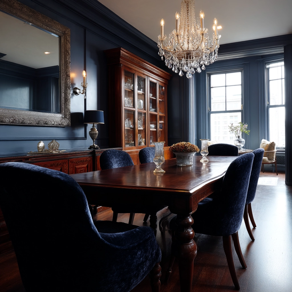 Blue Dining Room Ideas 20