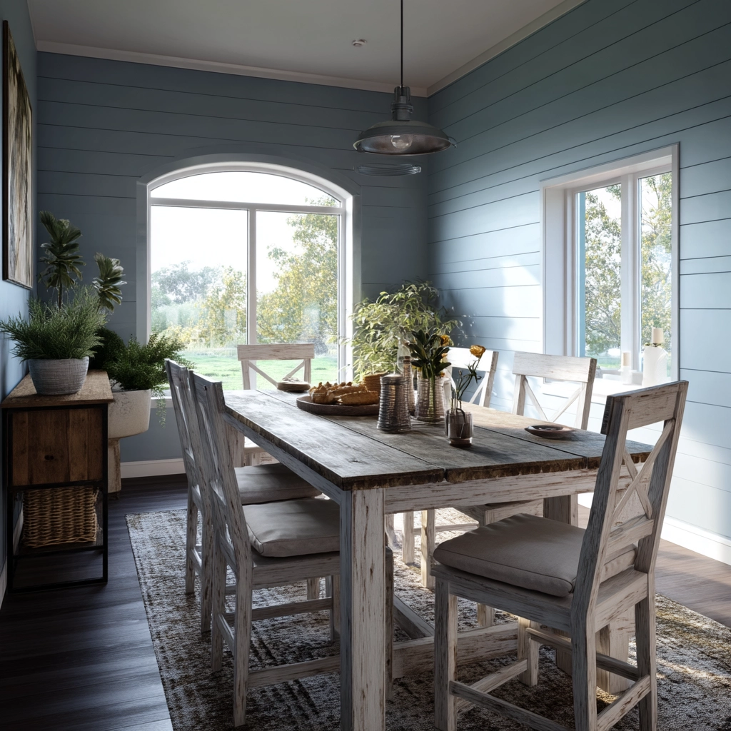 Blue Dining Room Ideas 23