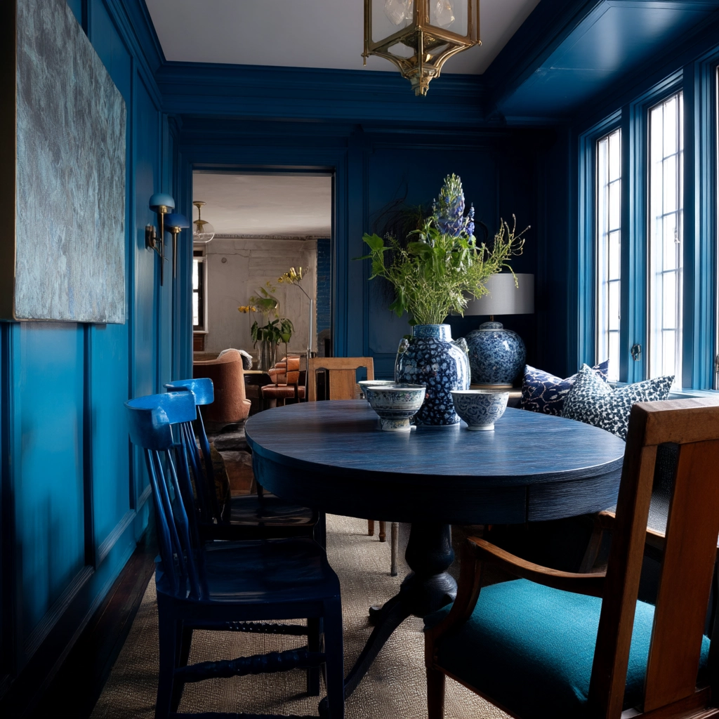 Blue Dining Room Ideas 27
