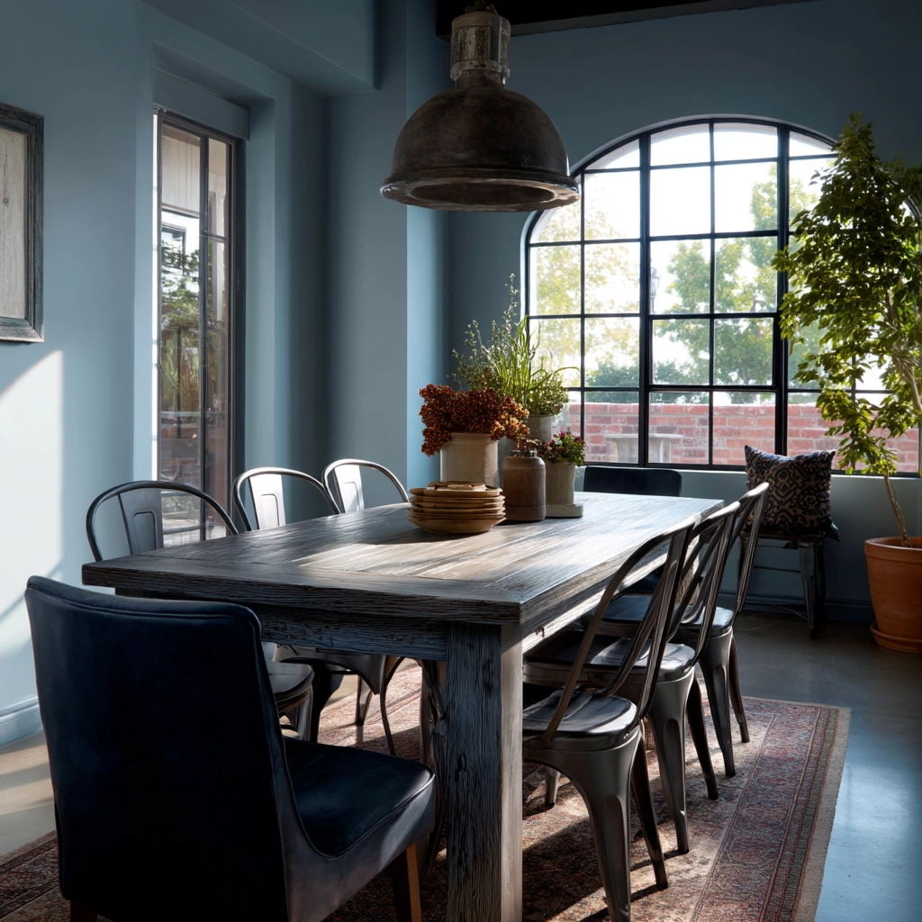 Blue Dining Room Ideas 36