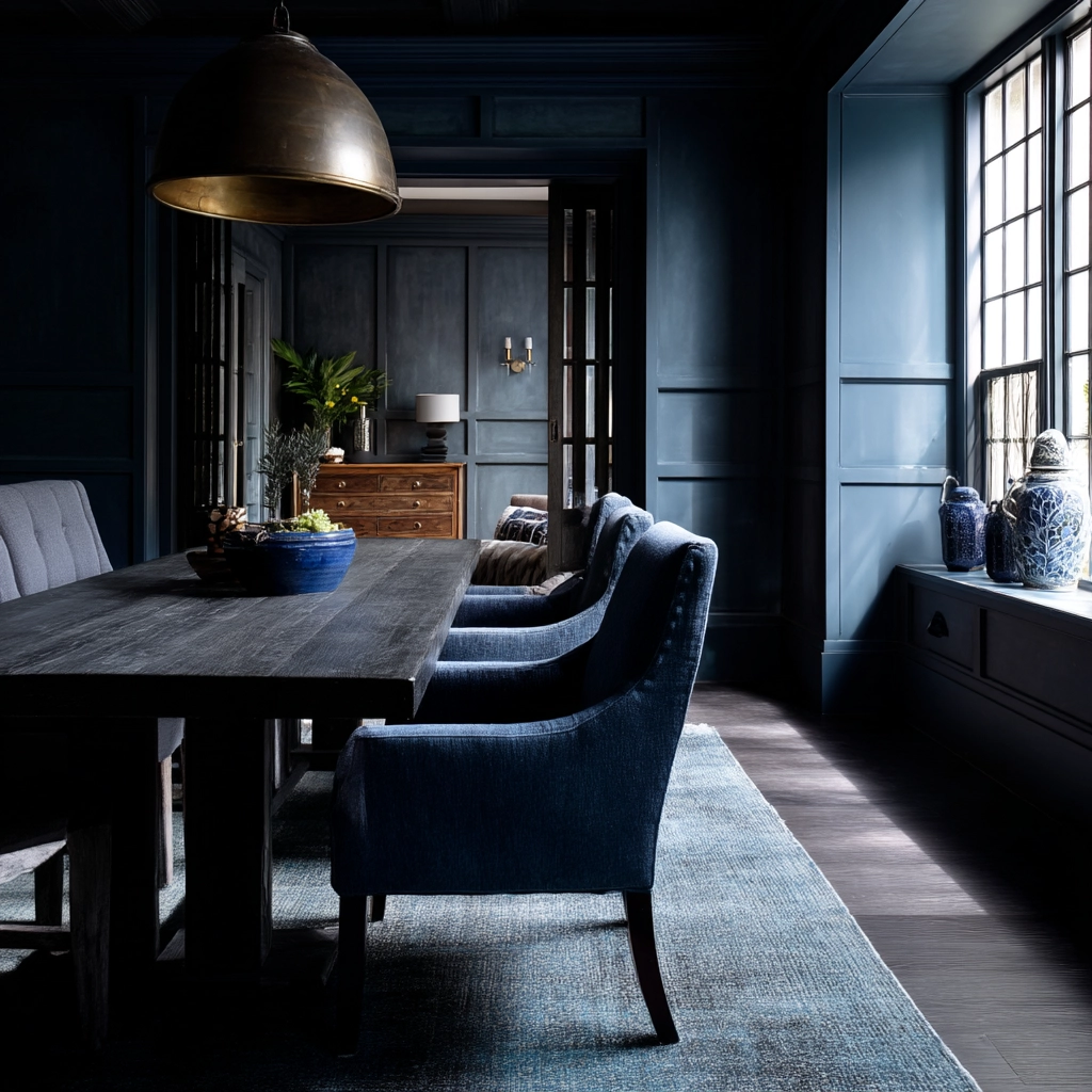 Blue Dining Room Ideas 40