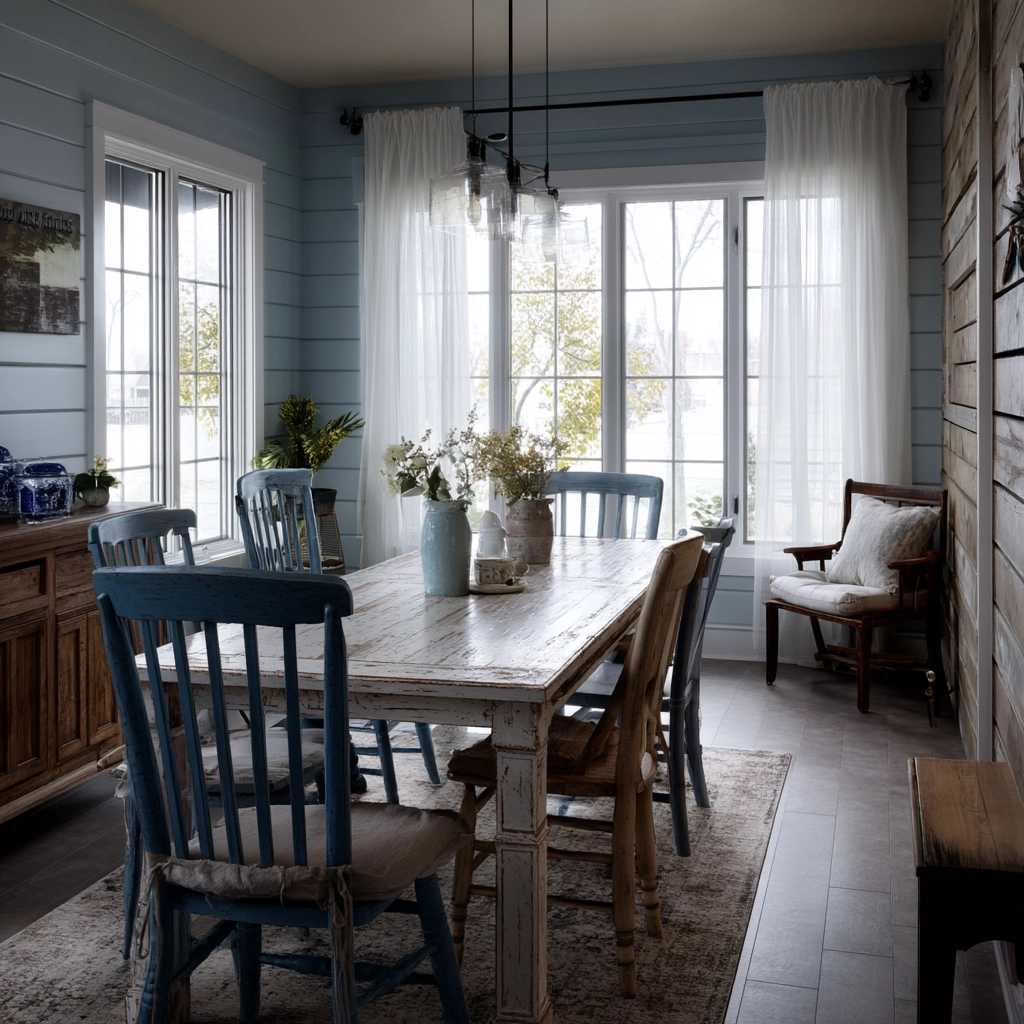 Blue Dining Room Ideas 47