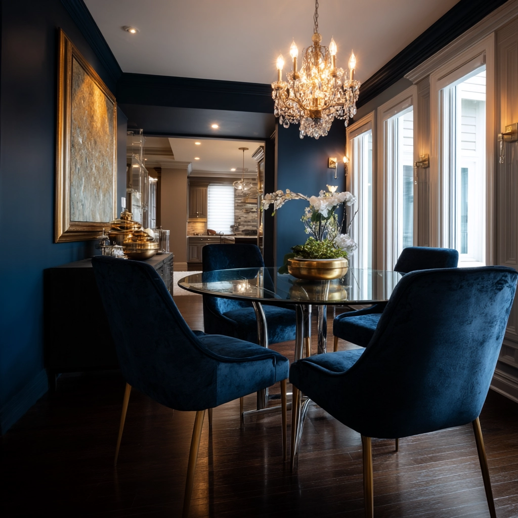 Blue Dining Room Ideas 52