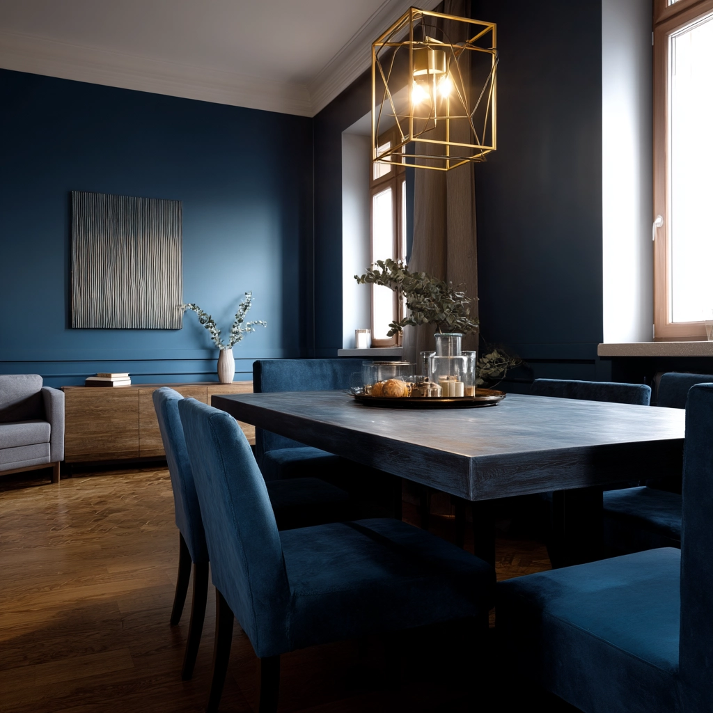 Blue Dining Room Ideas 58