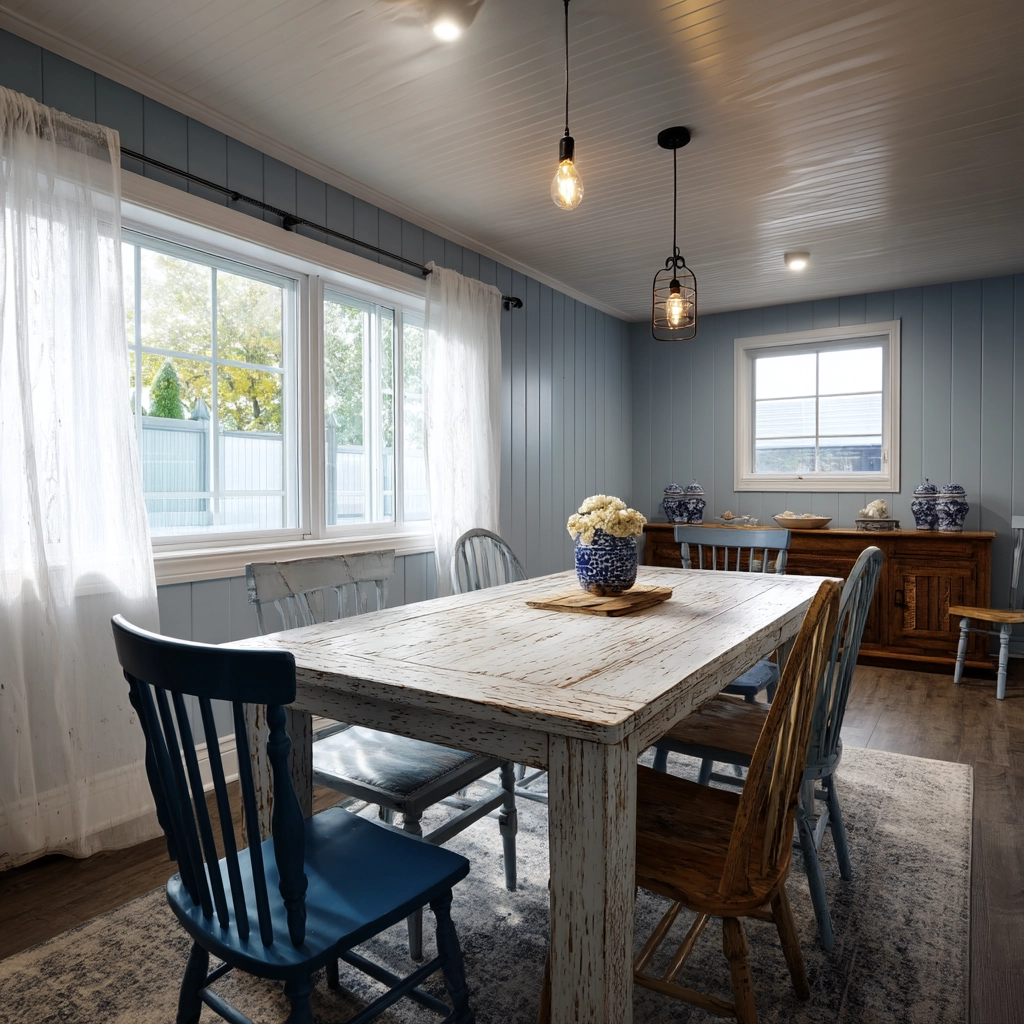 Blue Dining Room Ideas 63